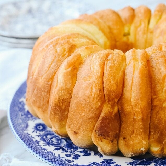 monkey bread on a plate