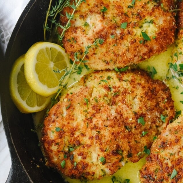 pork chops in pan