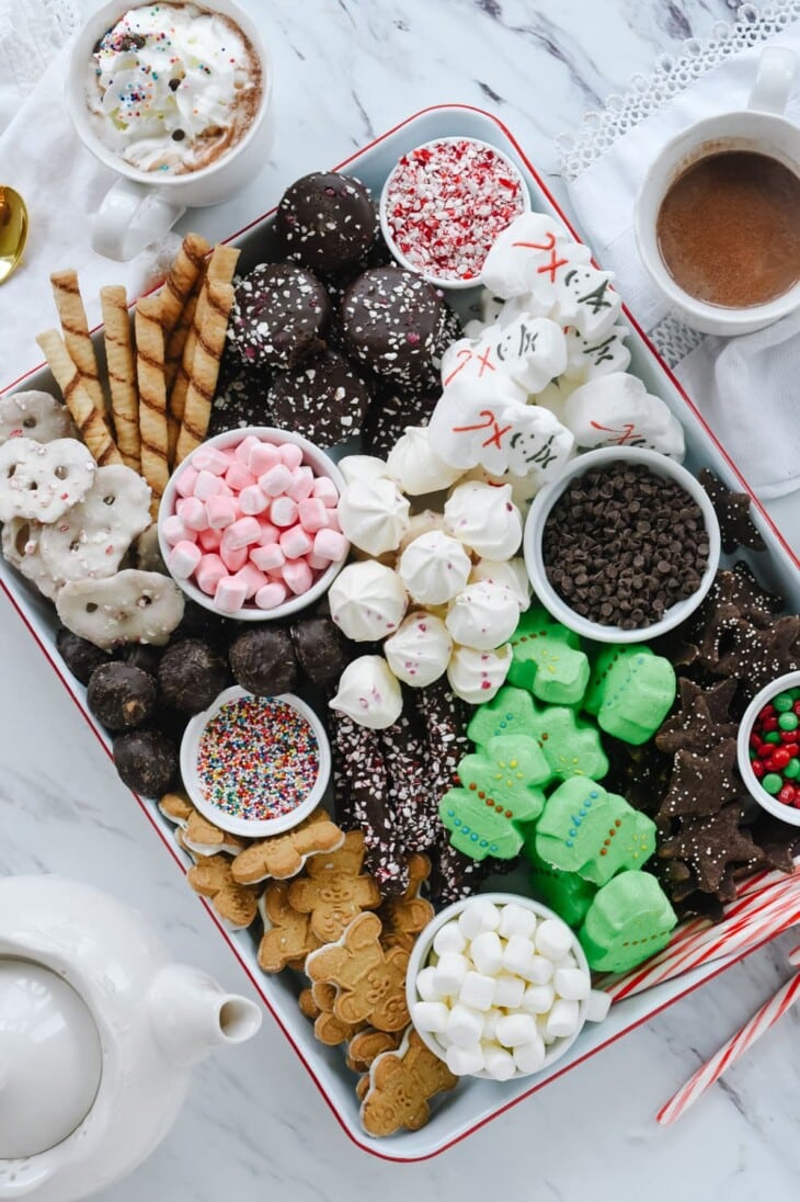 Hot Cocoa Snack Board {Party Ideas} Leigh Anne Wilkes