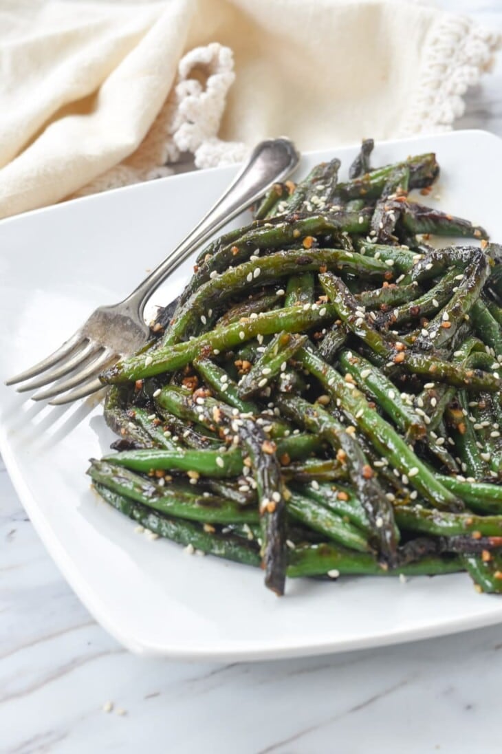 Chinese Green Beans {Quick and Easy} Leigh Anne Wilkes