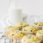 muffins on a cooling rack