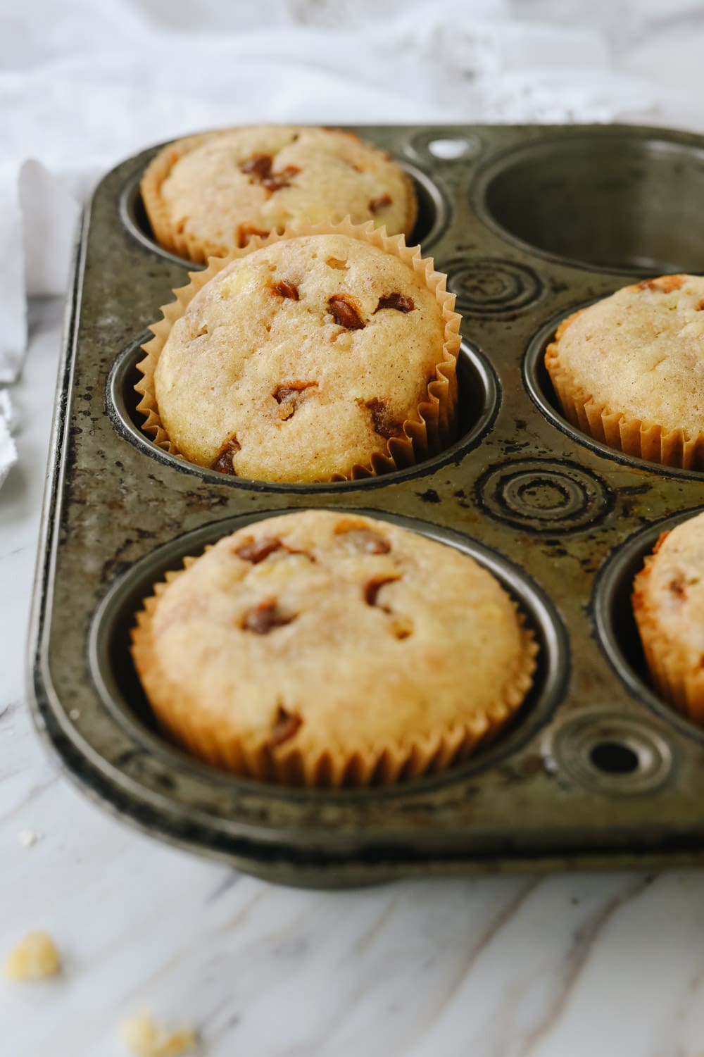 banana cinnamon muffins