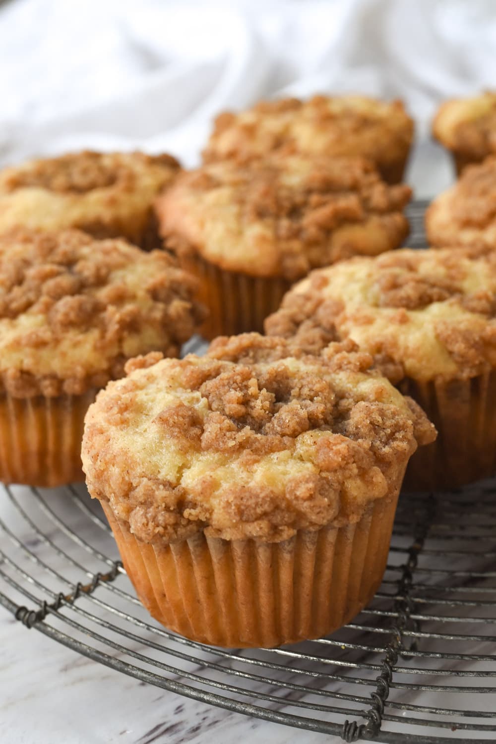 Banana Muffin on a cooling rack