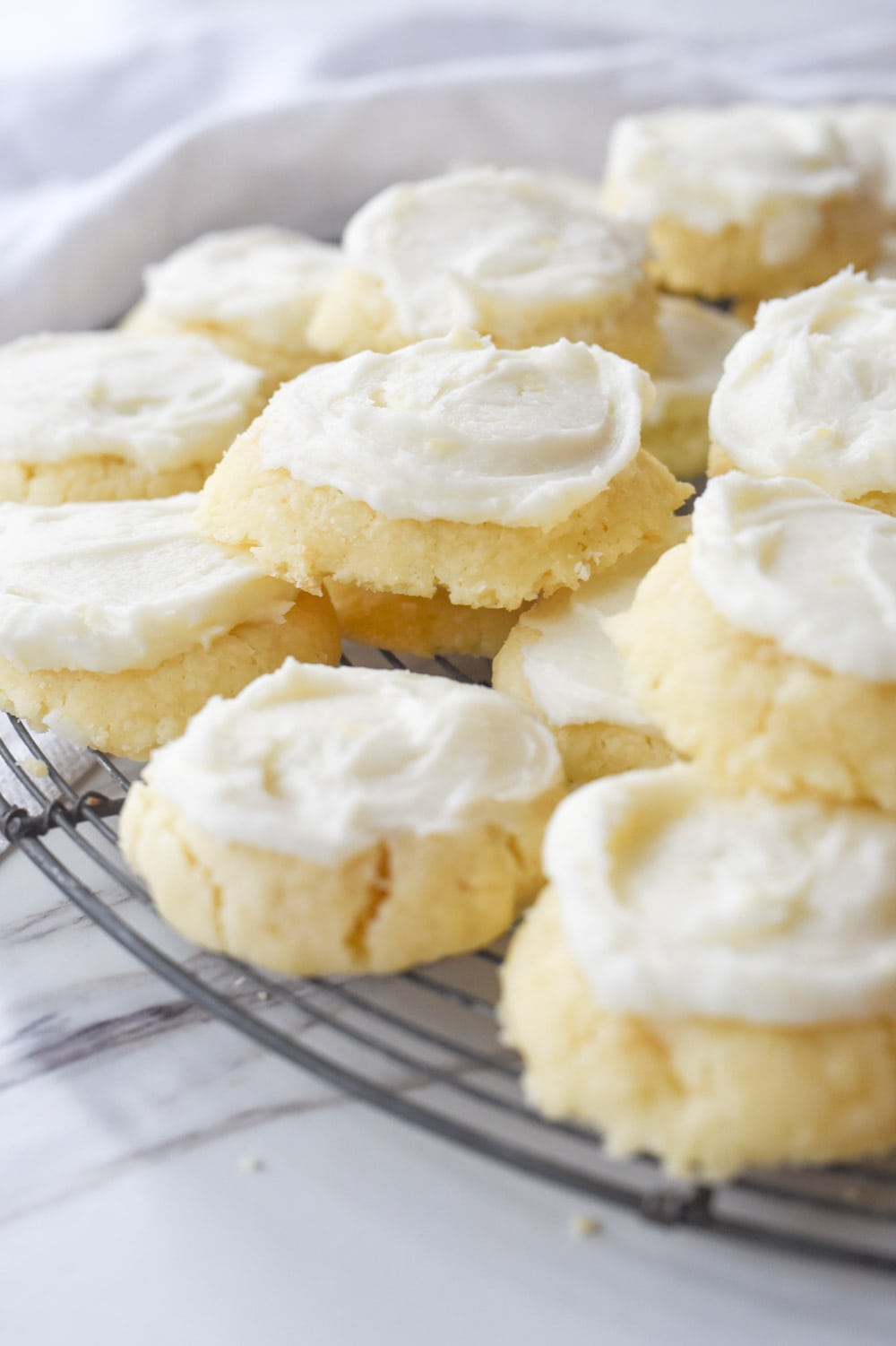 pile of melting moment cookies