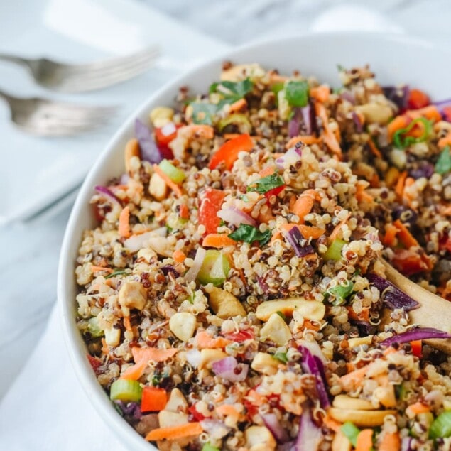 Crunchy Thai Quinoa Salad | by Leigh Anne Wilkes