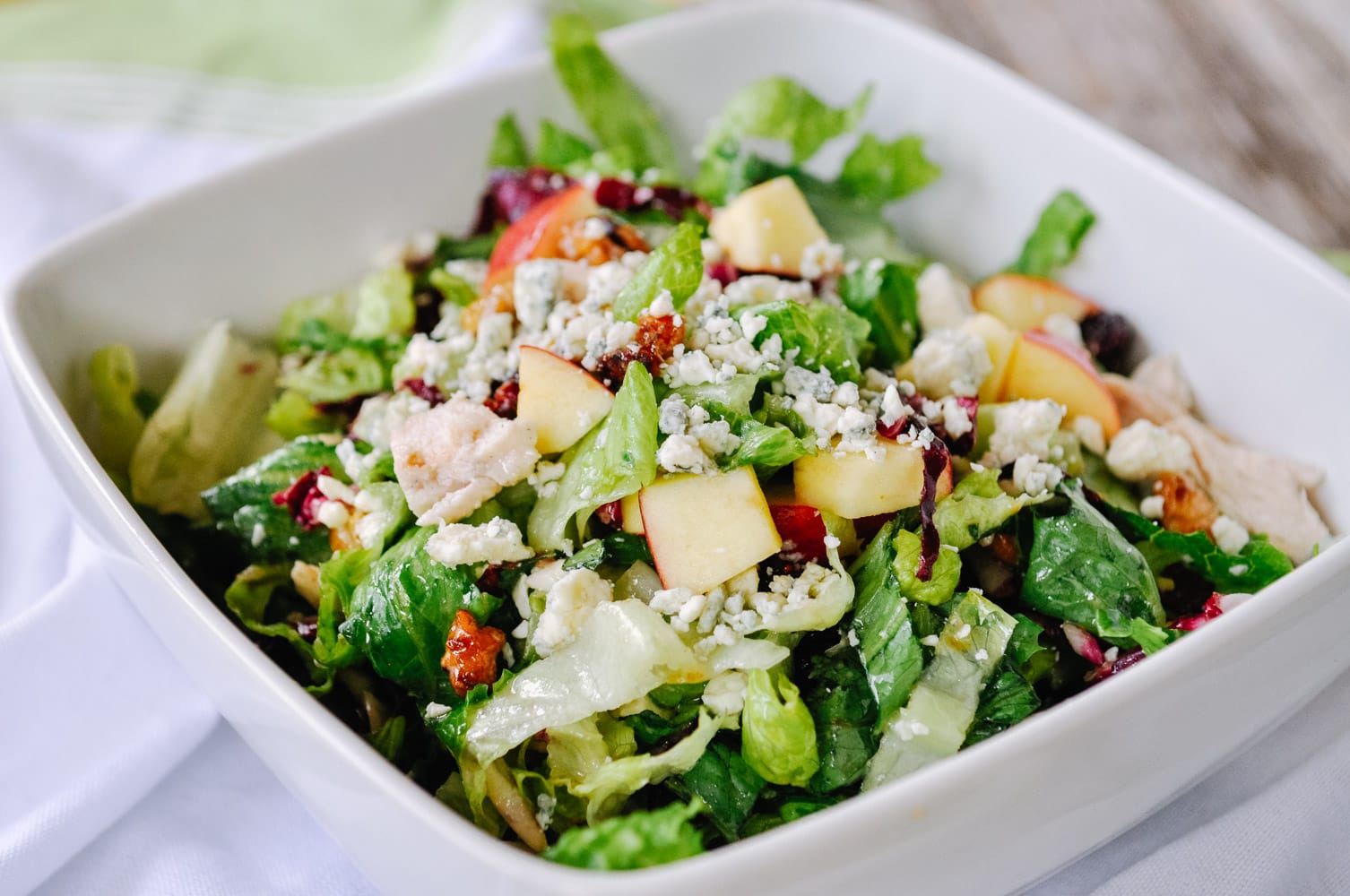 Bowl of winter salad