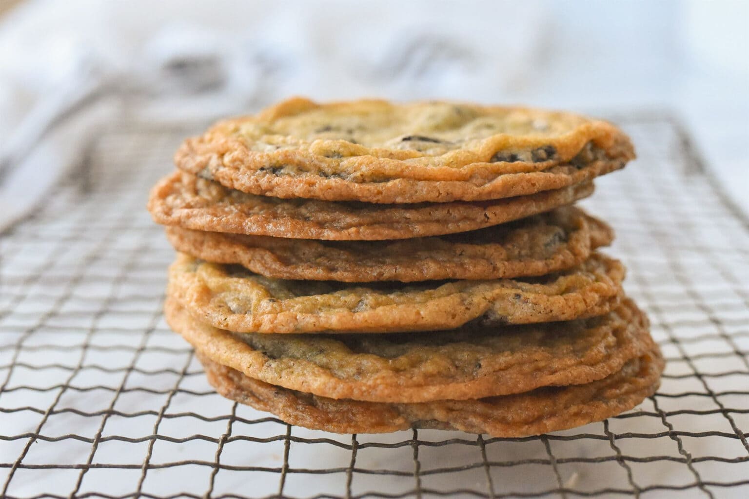Giant Crinkled Chocolate Chip Cookies Leigh Anne Wilkes
