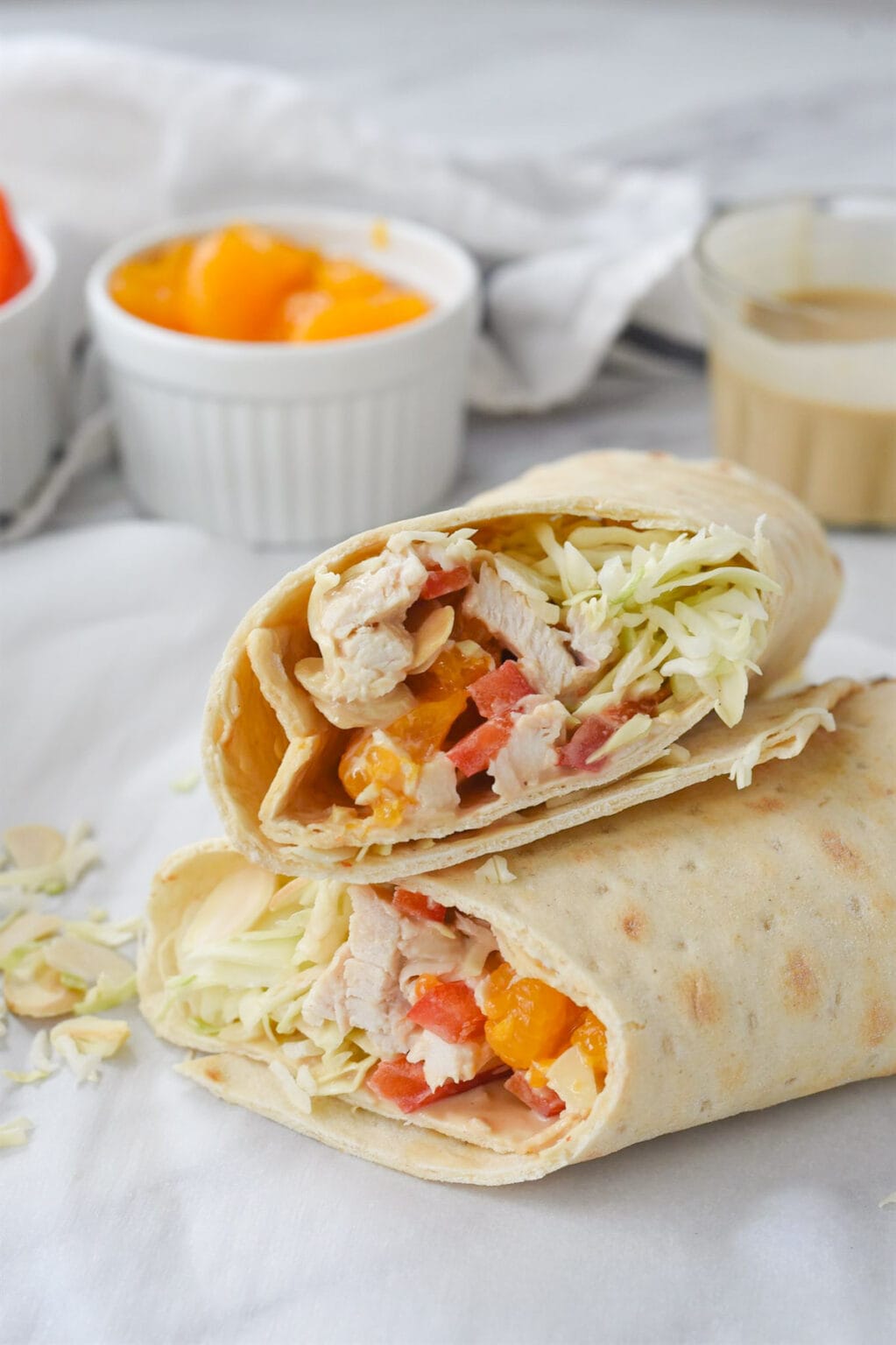 Easy Asian Chicken Wraps Recipe by Leigh Anne Wilkes