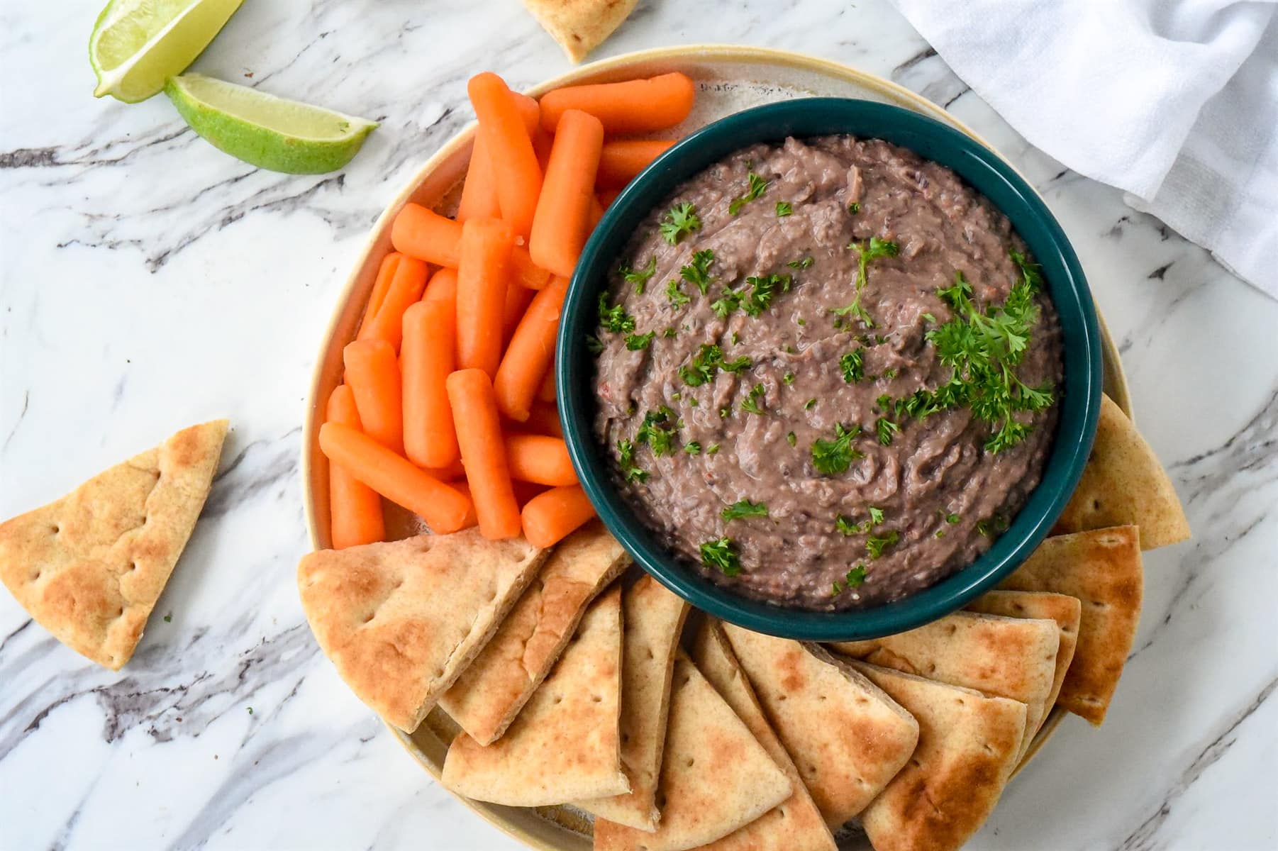 Black Bean Hummus Recipe by Leigh Anne Wilkes