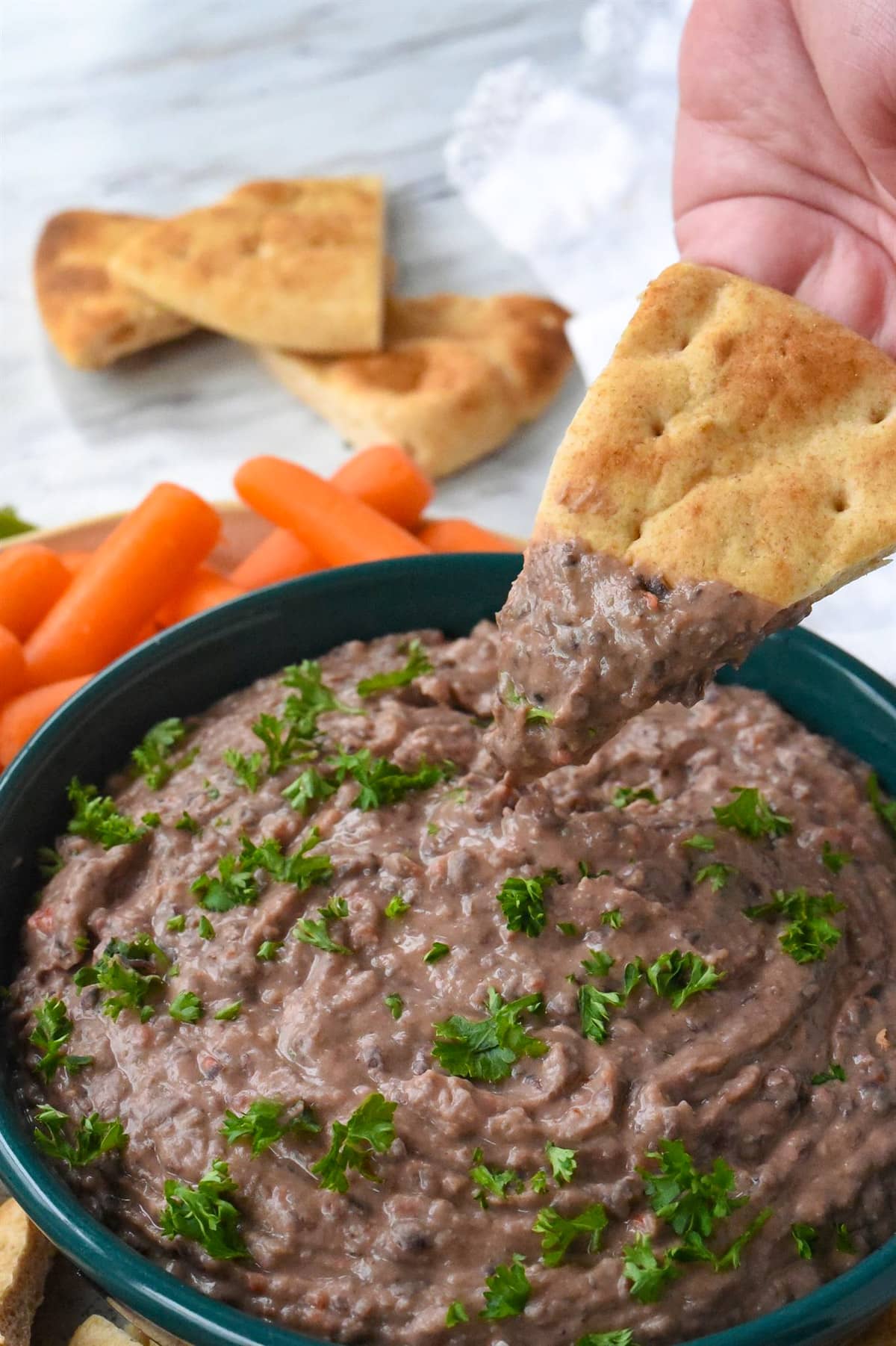 Black Bean Hummus Recipe by Leigh Anne Wilkes