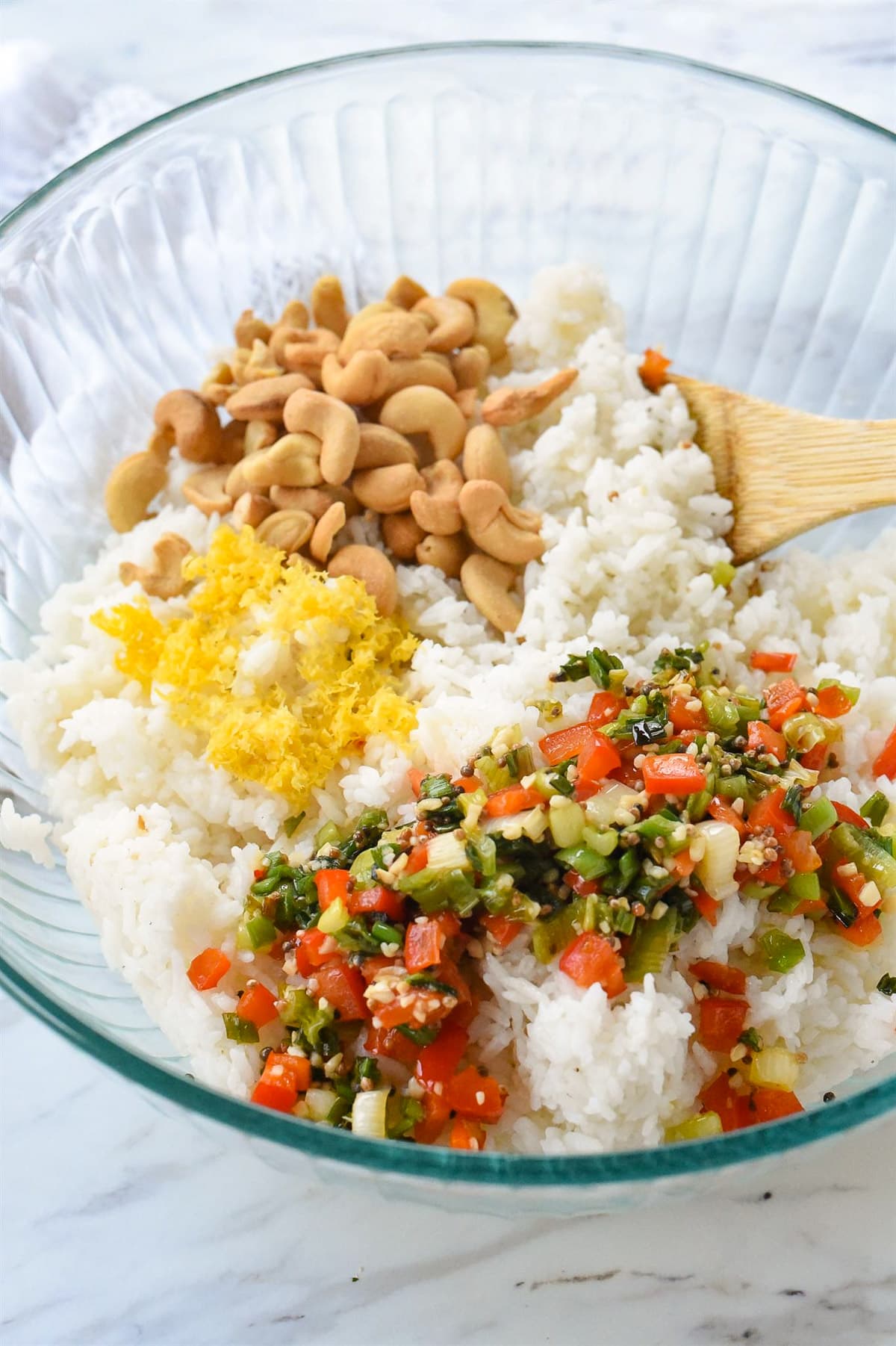 cashew nut rice ingredients