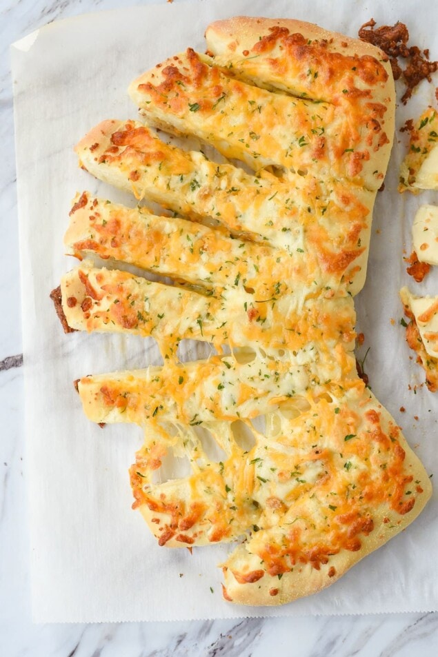 Stuffed Cheesy Bread Recipe by Leigh Anne Wilkes