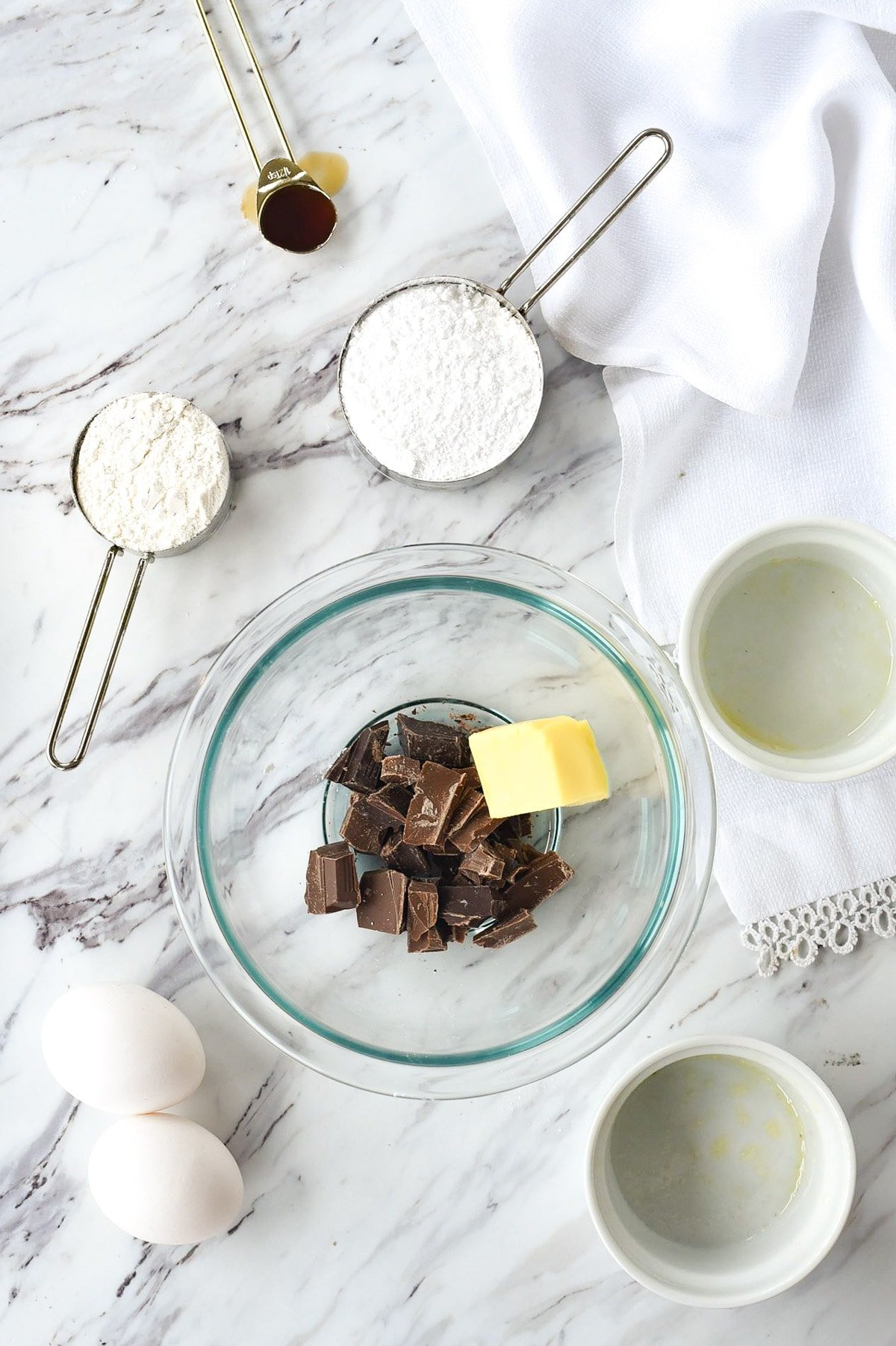 chocolate lava cake ingredients