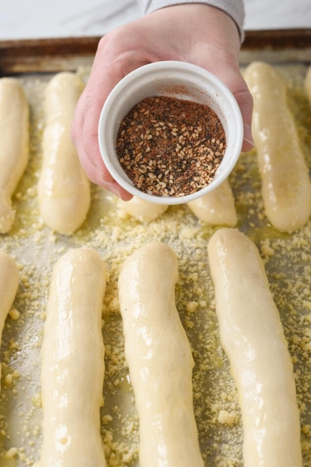 Easy Breadsticks {with frozen bread dough} by Leigh Anne Wilkes