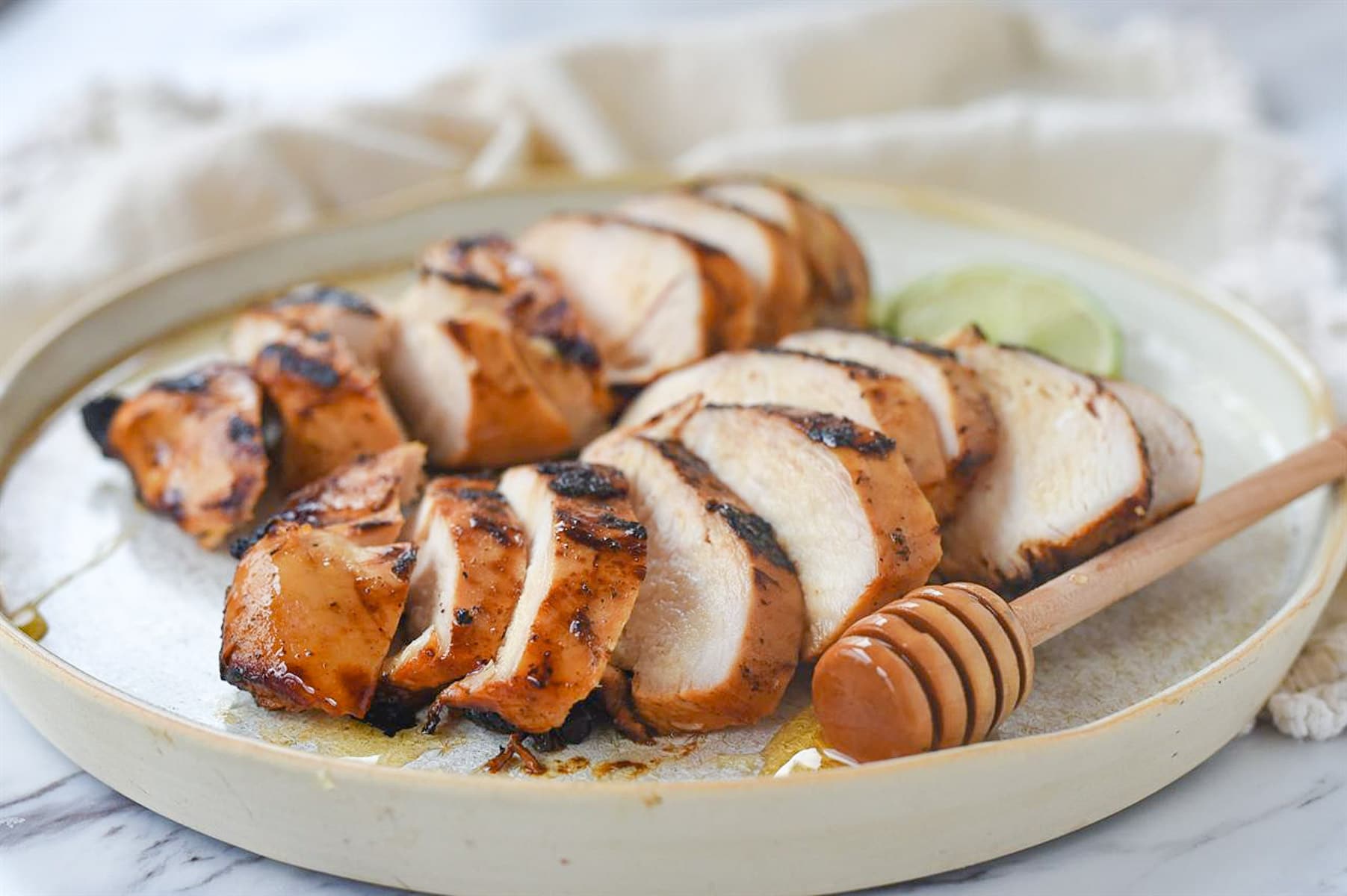 sliced honey lime chicken