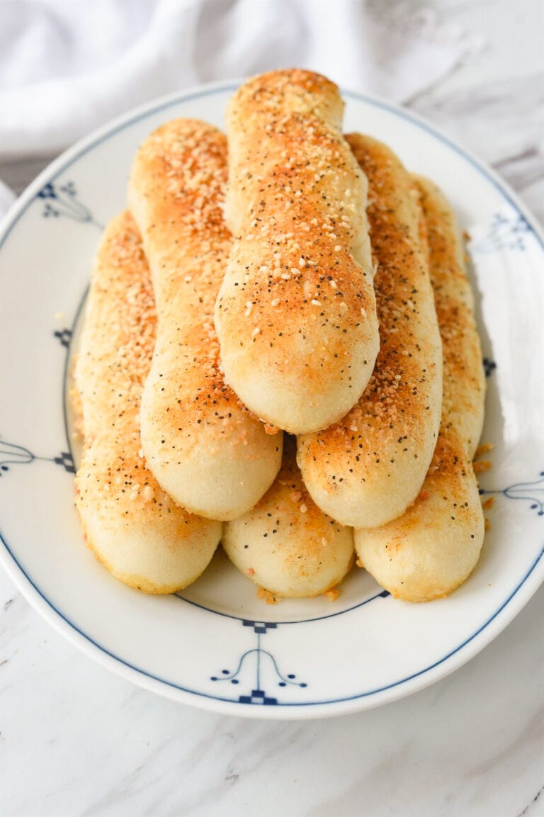 Easy Breadsticks {with frozen bread dough} by Leigh Anne Wilkes