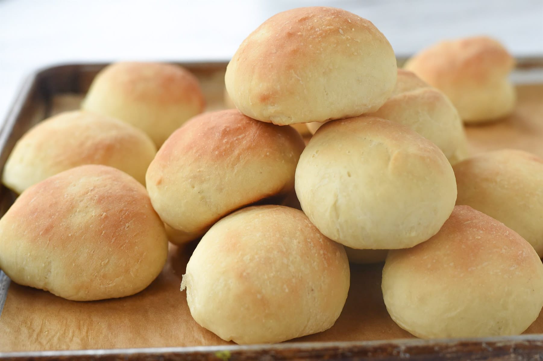 pile of slider buns