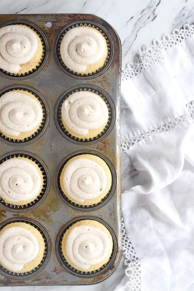 Snickerdoodle Cupcake Recipe by Leigh Anne Wilkes