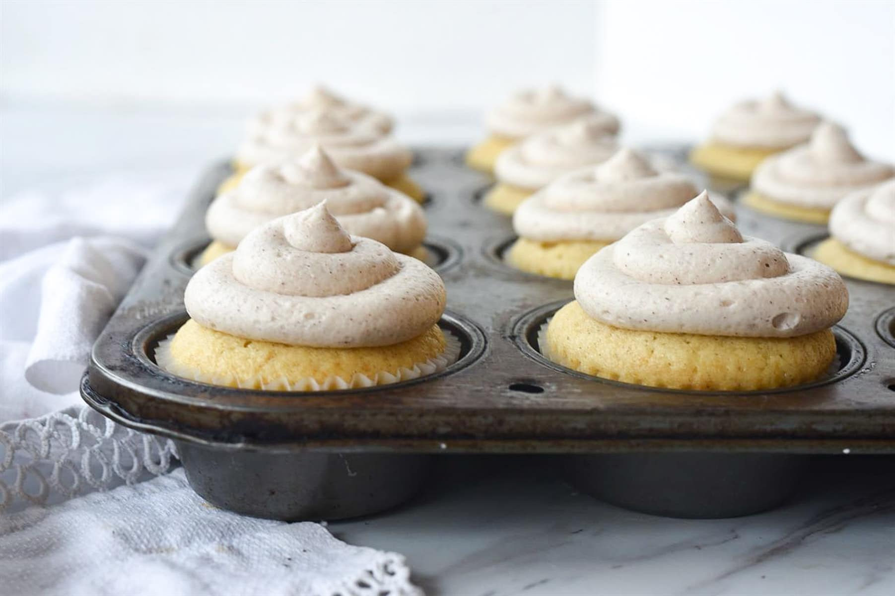 cupcakes in a muffin tin