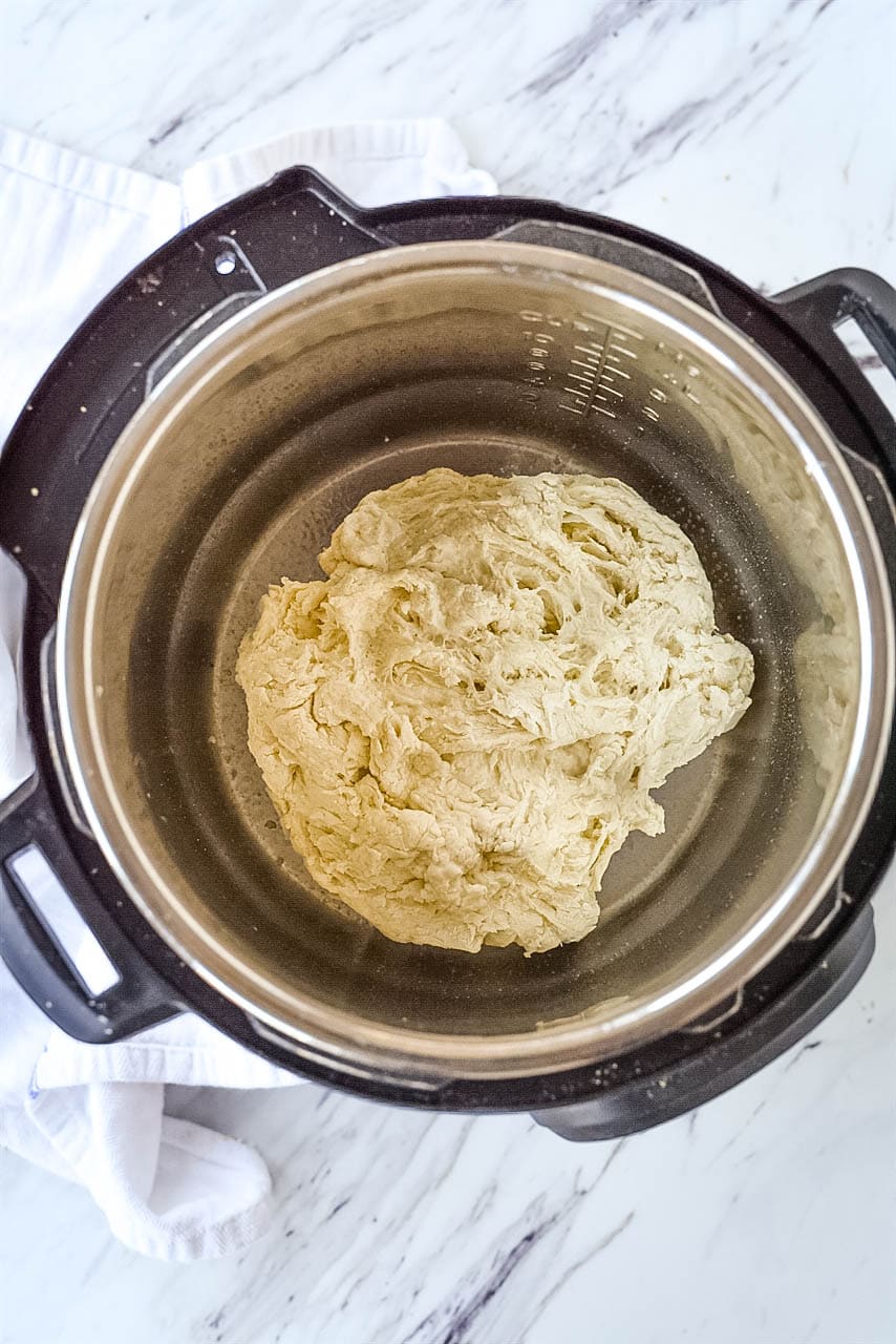 dough in Instant Pot