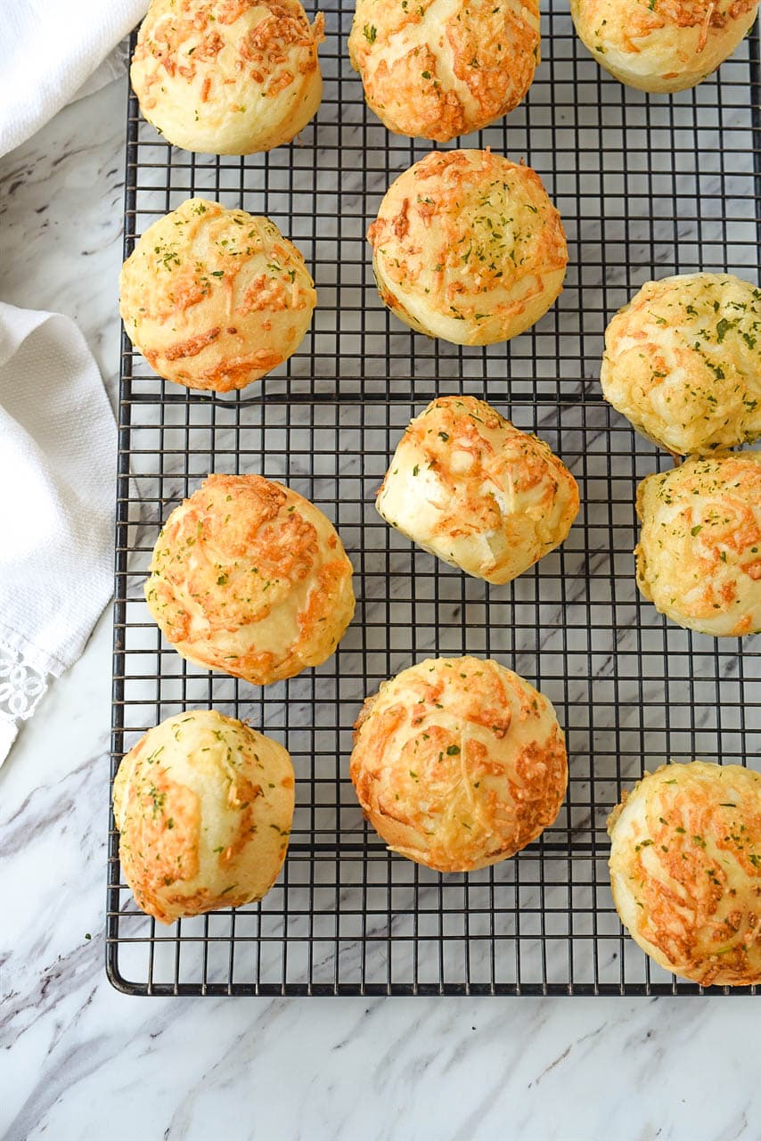 magleby's rolls on a cooling rack