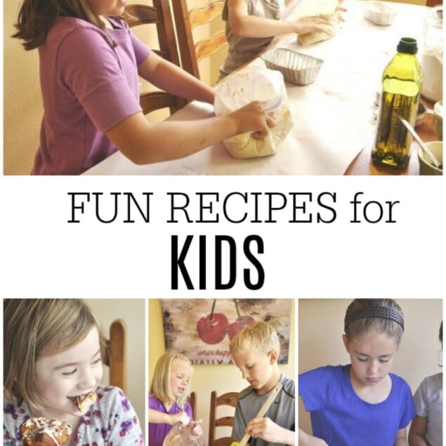photos of kids cooking