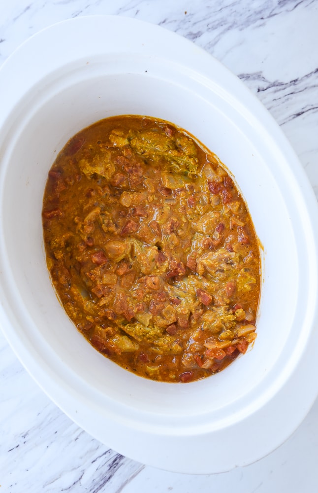 butter chicken in crock pot