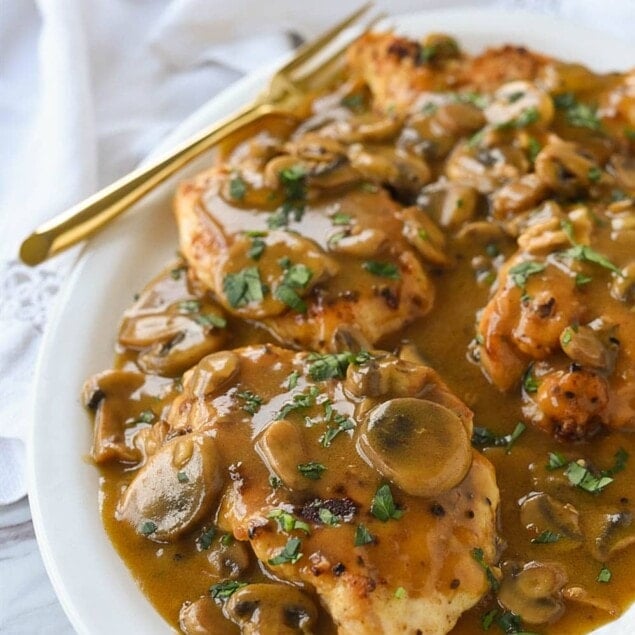 chicken marsala with mushrooms