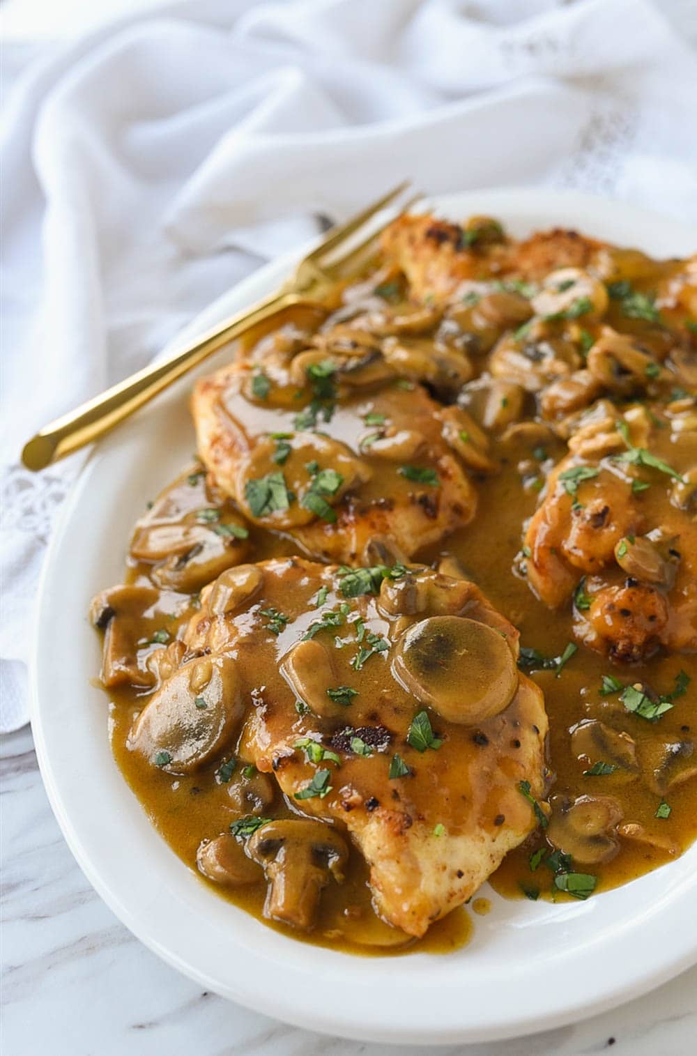 chicken marsala with mushrooms