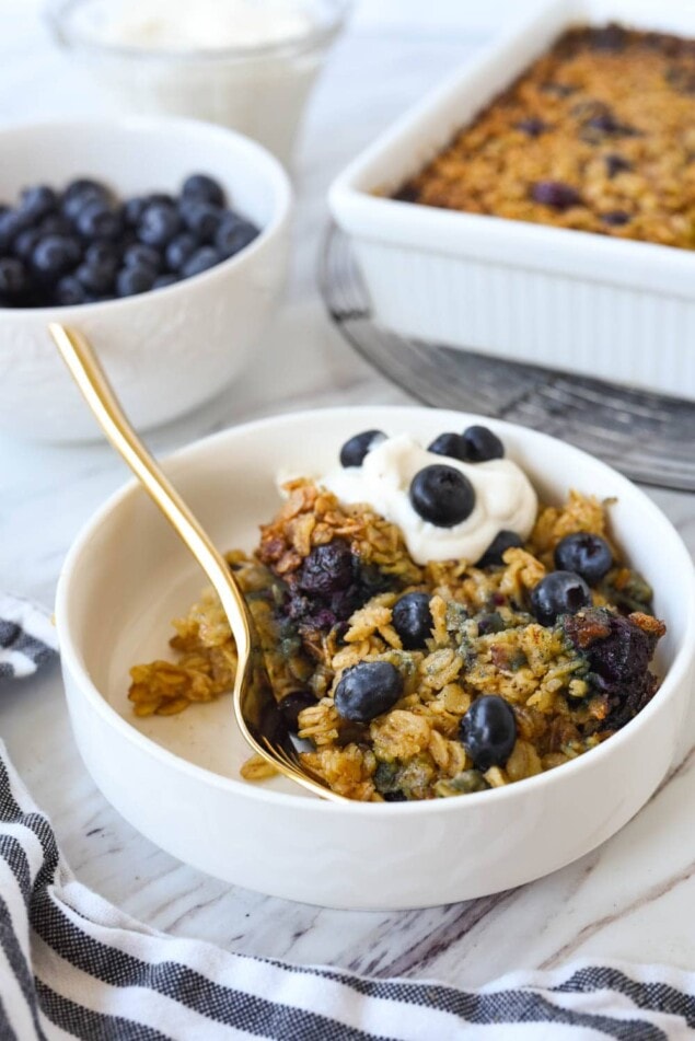 Bake Oatmeal Recipe by Leigh Anne Wilkes