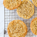 oatmeal cookies on cooling rack