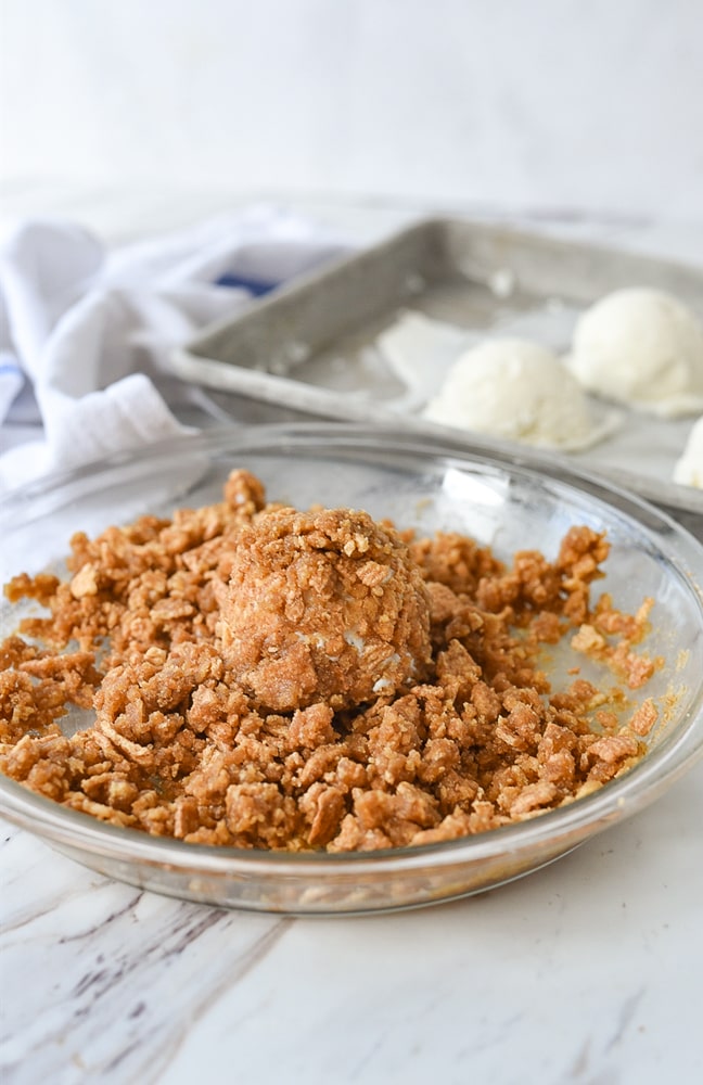 fried ice cream coating