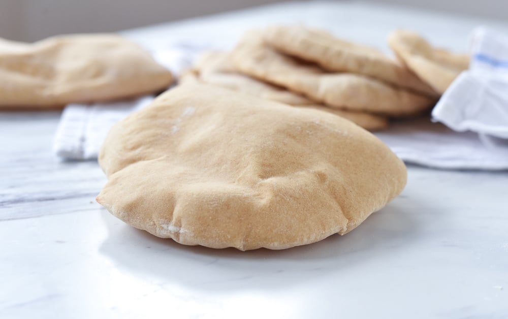 pita bread deflating