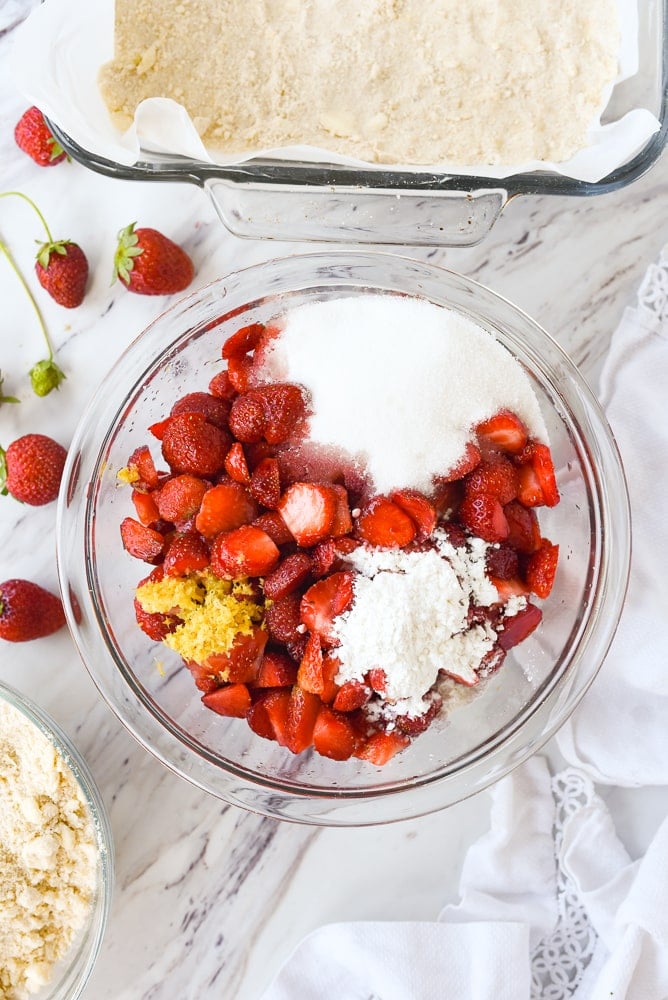 strawberry bar ingredients