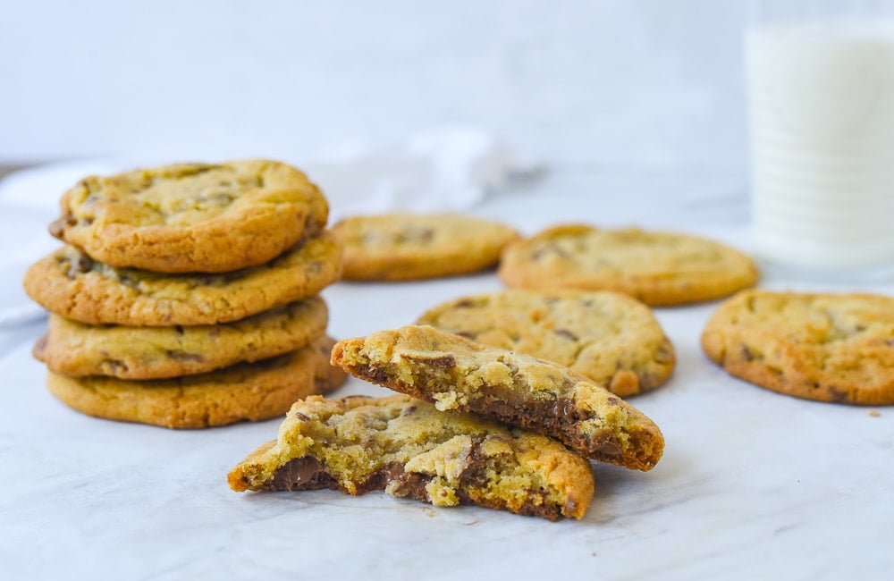 pile of chocolate chip cookies