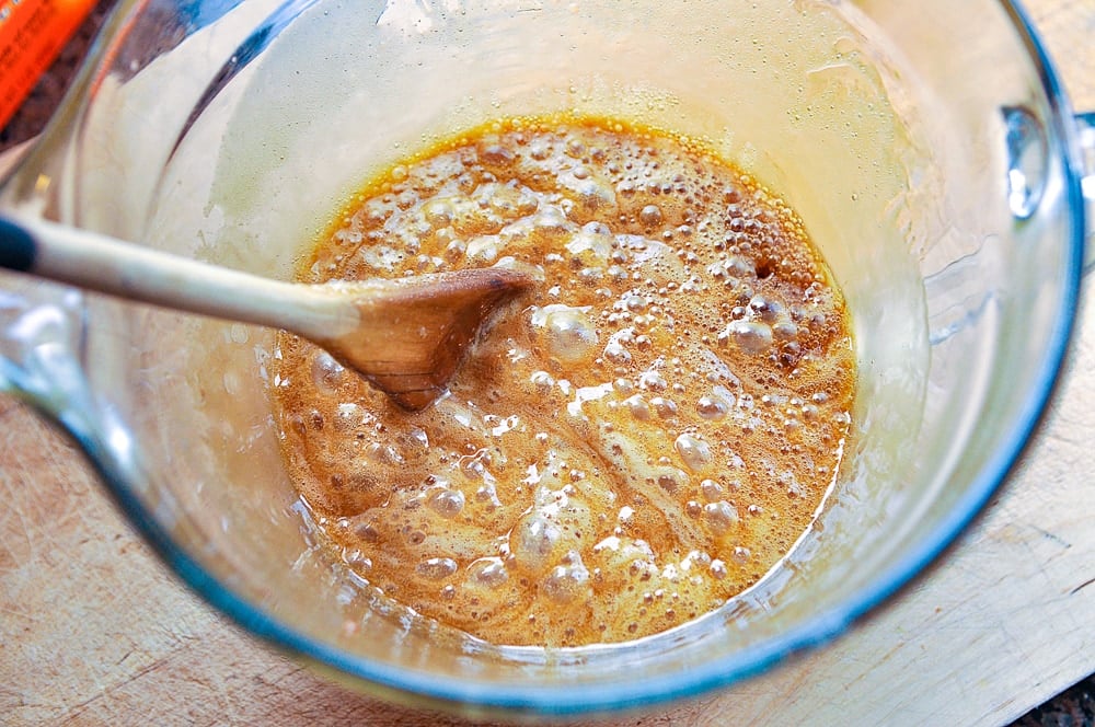 caramel corn mixture