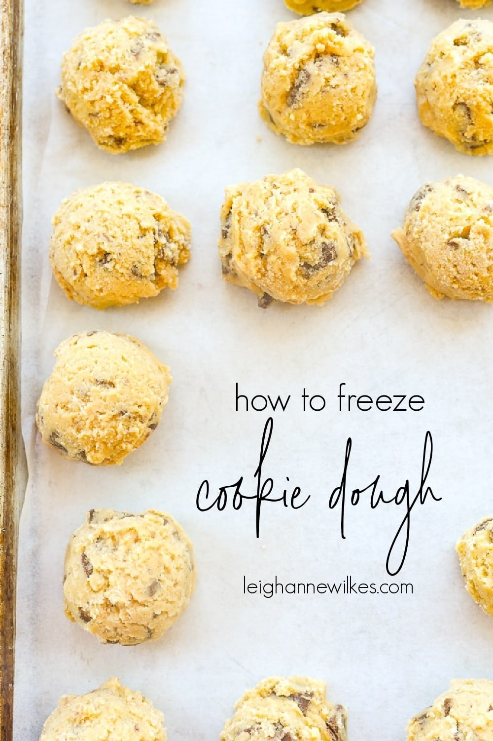 How to Freeze Cookie Dough (& Bake From Frozen)