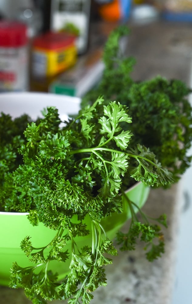fresh parsley 
