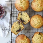 muffins on a cooling rack