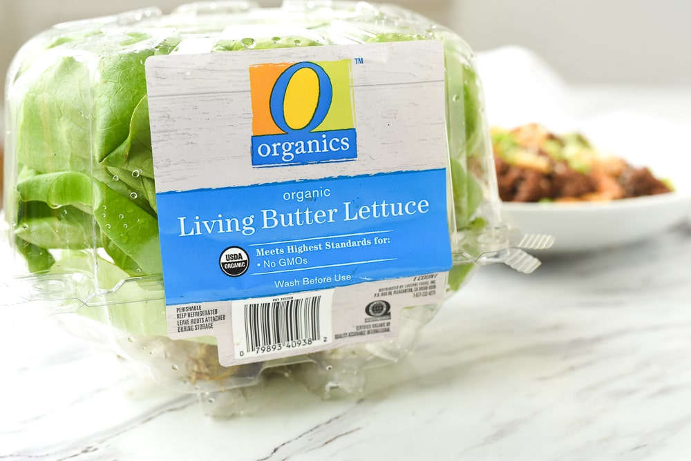 package of butter lettuce