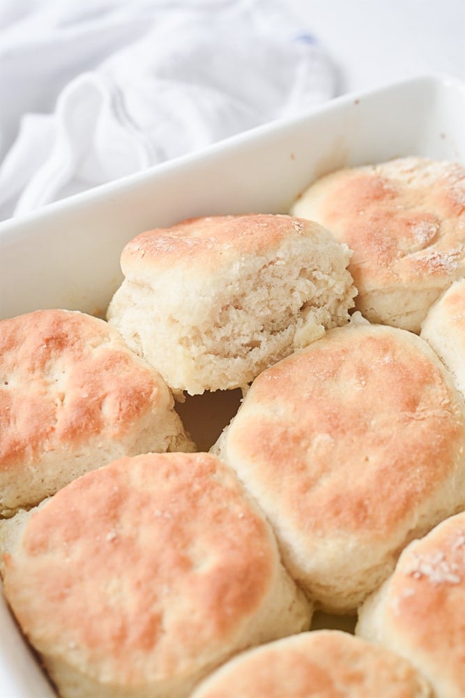 biscuits in a pan