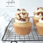 frosted brown sugar cupcake