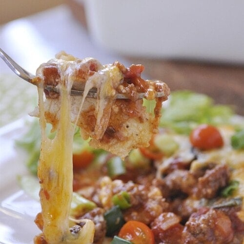 Easy Enchilada Casserole Recipe by Leigh Anne Wilkes