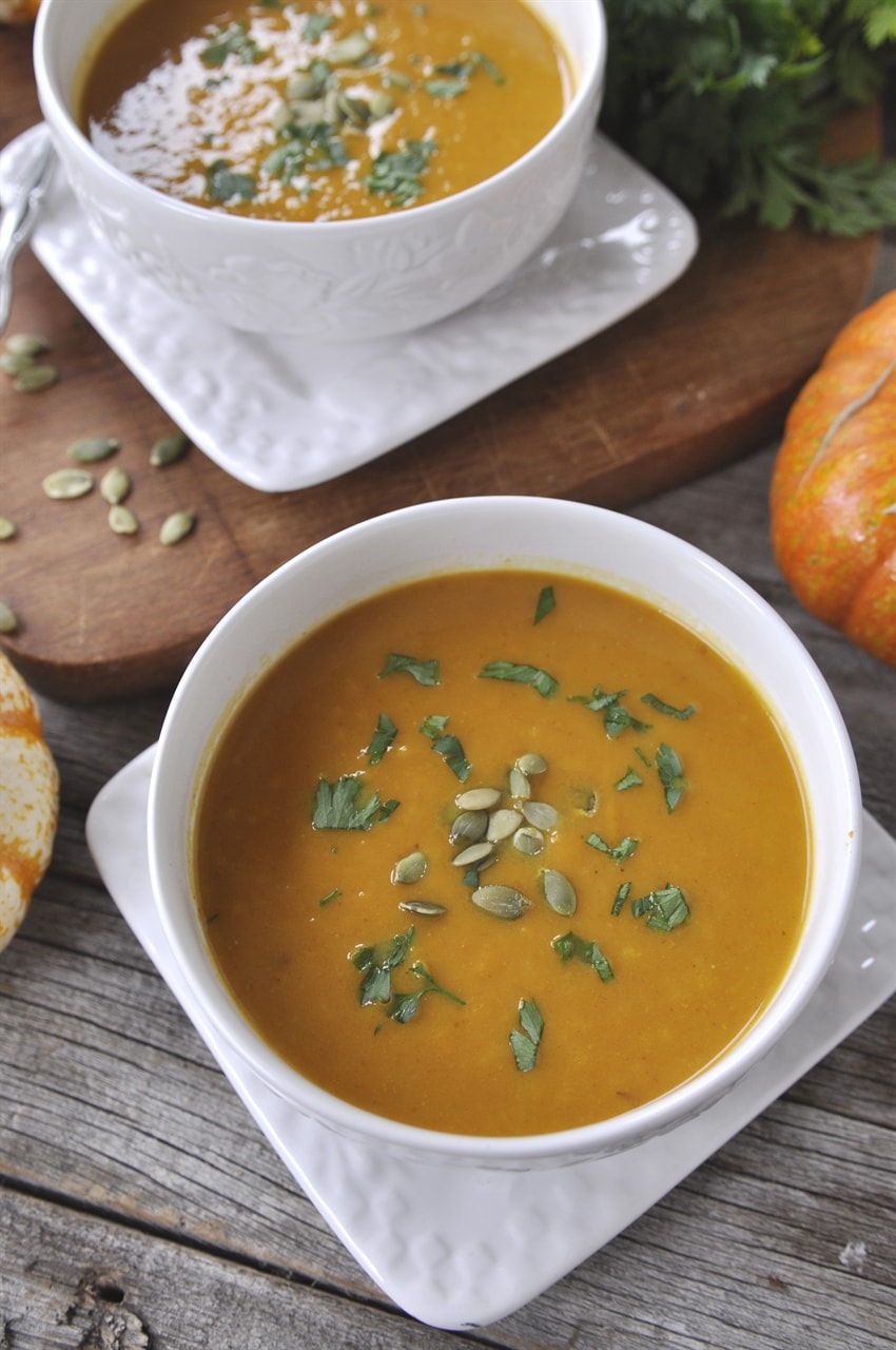 Pumpkin Curry Soup  Recipe from Leigh Anne Wilkes