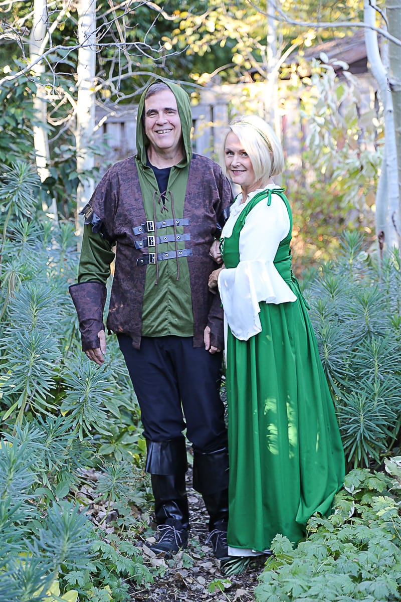 Robin Hood and Maid Marian costume idea