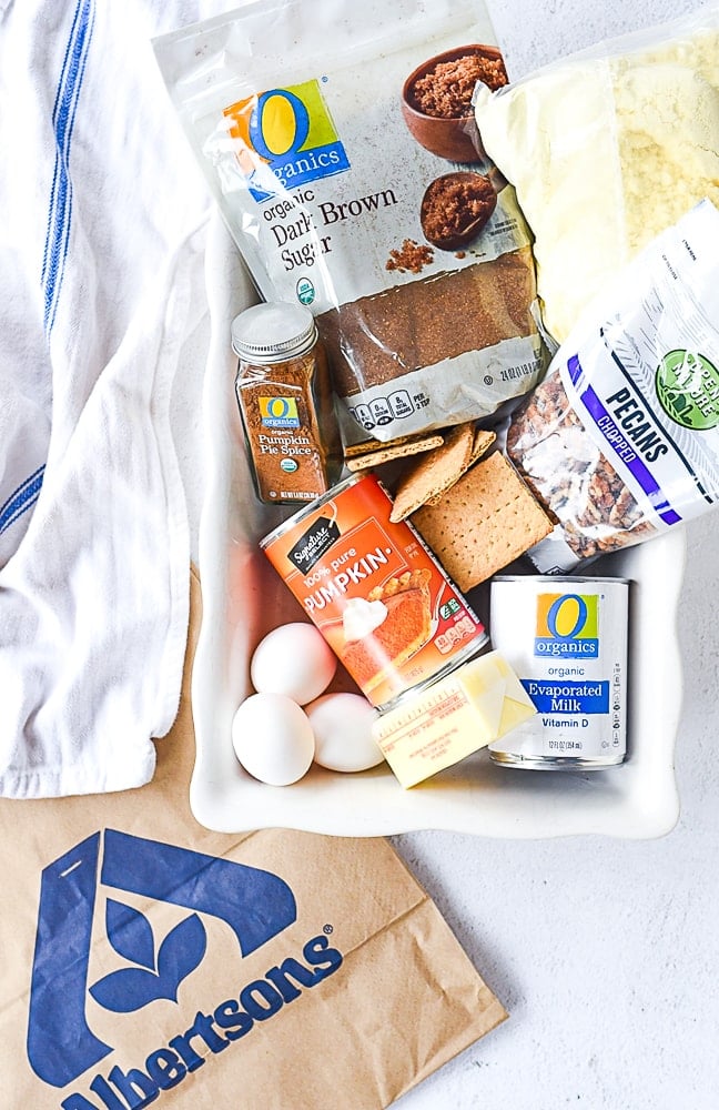 pumpkin dump cake ingredients