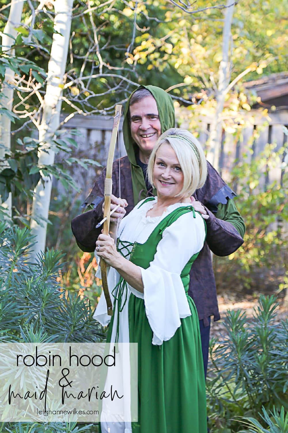 robin hood and maid marian costume idea