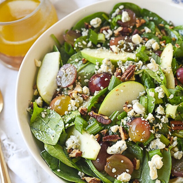 winter salad in a bowl