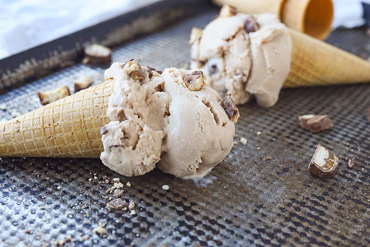 candy bar ice cream cone