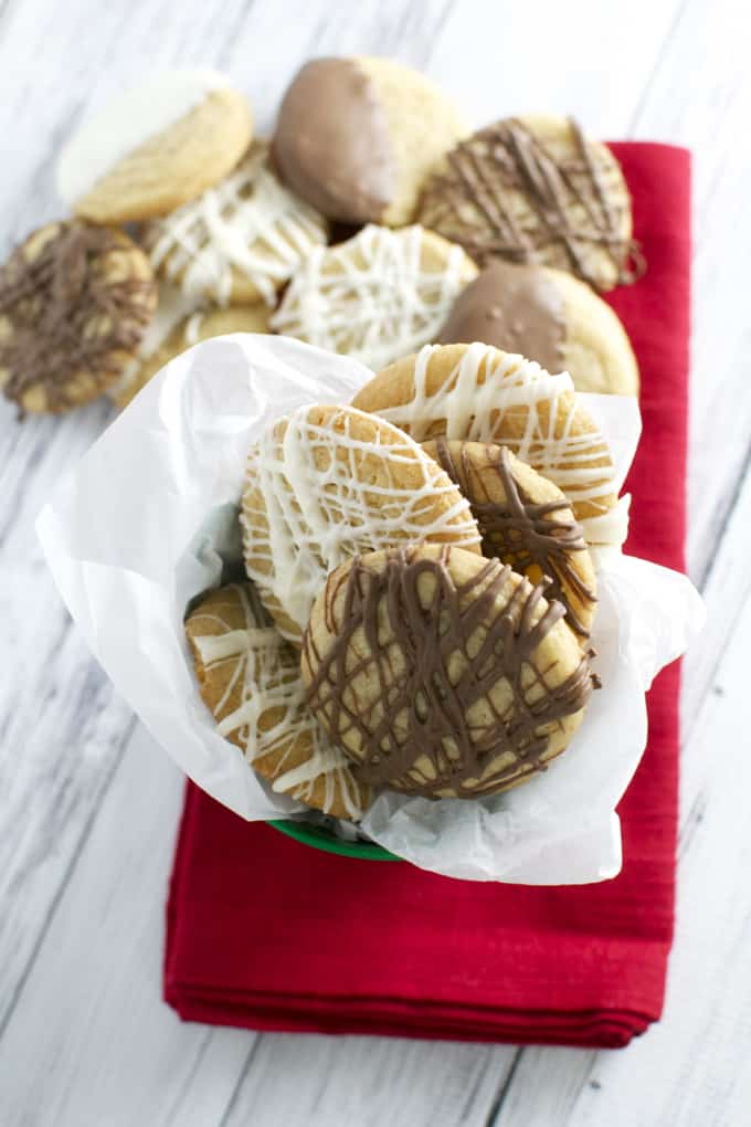 Chocolate Drizzle Cookies Recipe by Leigh Anne Wilkes